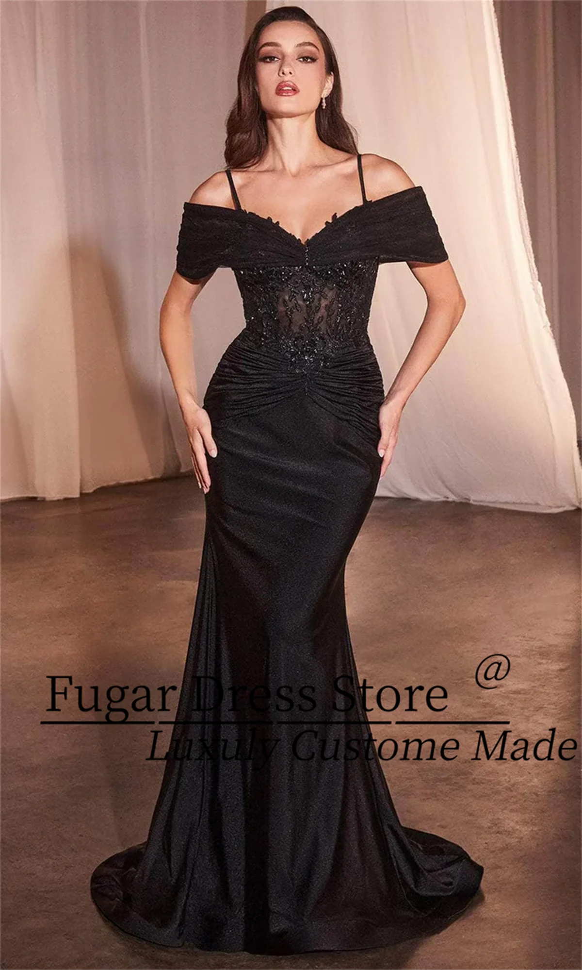 TIANTIAN Customized Sexy Sleeveless Beaded Lace Applique Ruched V-Back Sweep Train Formal Evening Prom Dress evening dresses
TIANTIAN Customized Sexy Sleeveless Beaded Lace Applique Ruched V-Back Sweep Train Formal Evening Prom Dress evening dresses