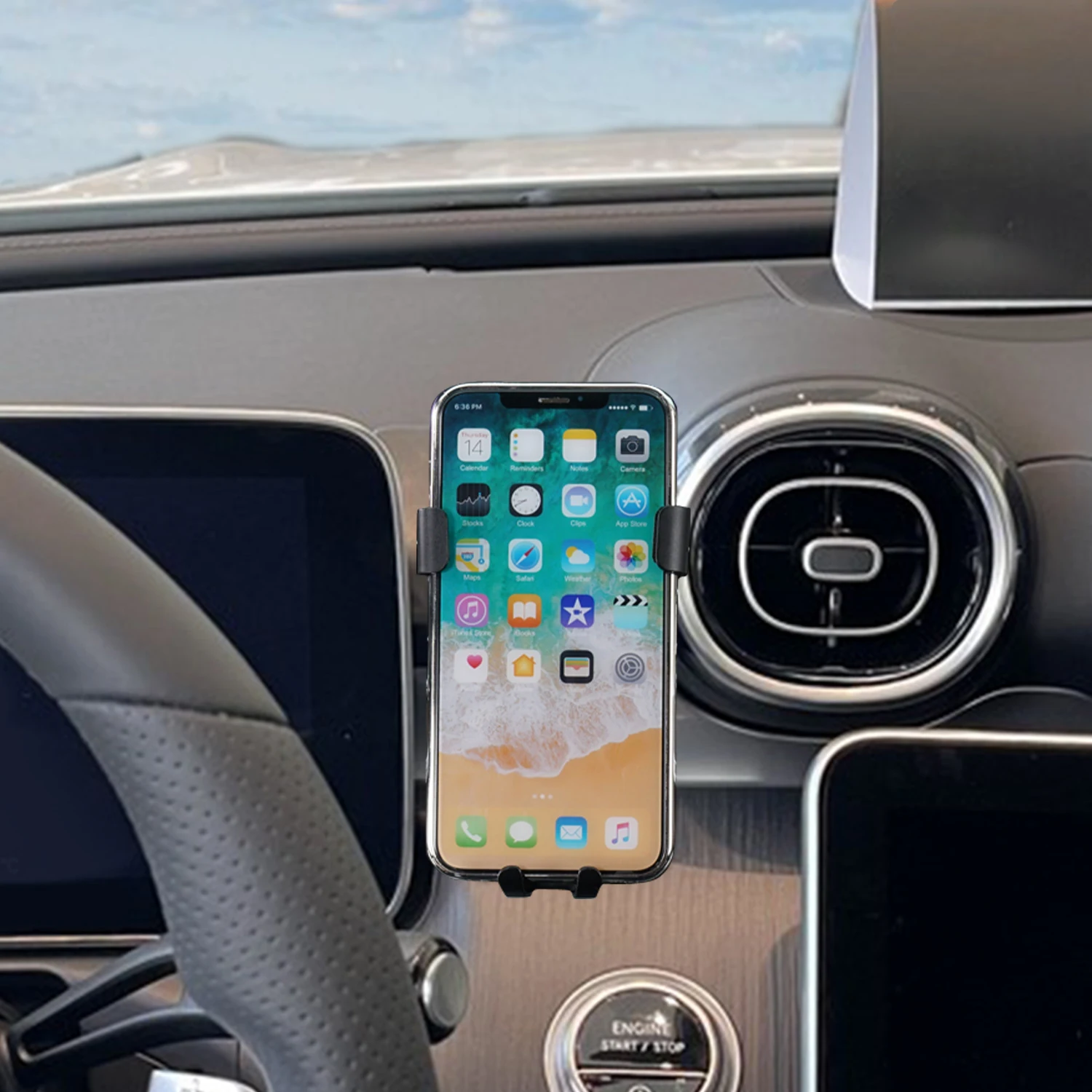 Not Fit Coupe! For Mercedes-Benz C Class W206 2022 2023 2024 Car-Styling Air Vent Mount Mobile Phone Holder Cradle Stand
Not Fit Coupe! For Mercedes-Benz C Class W206 2022 2023 2024 Car-Styling Air Vent Mount Mobile Phone Holder Cradle Stand