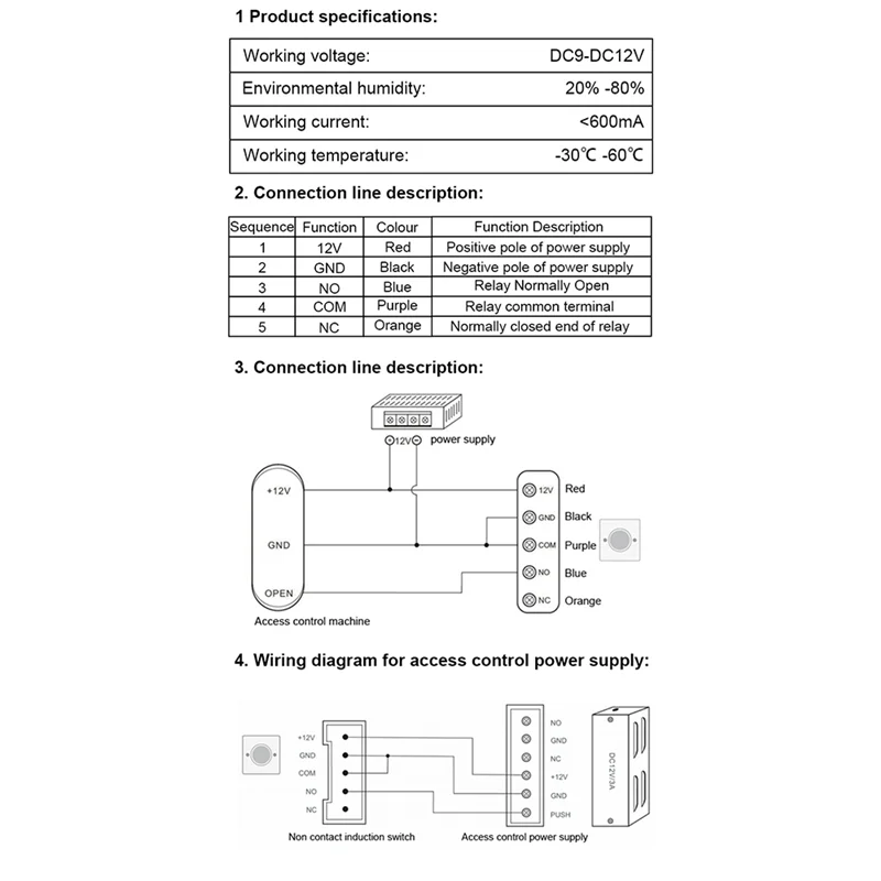FORW-Tuya Wifi Smart Switch Door Exit Push Release Button No Touch Infrared Induction For Access Control Remote Control
FORW-Tuya Wifi Smart Switch Door Exit Push Release Button No Touch Infrared Induction For Access Control Remote Control