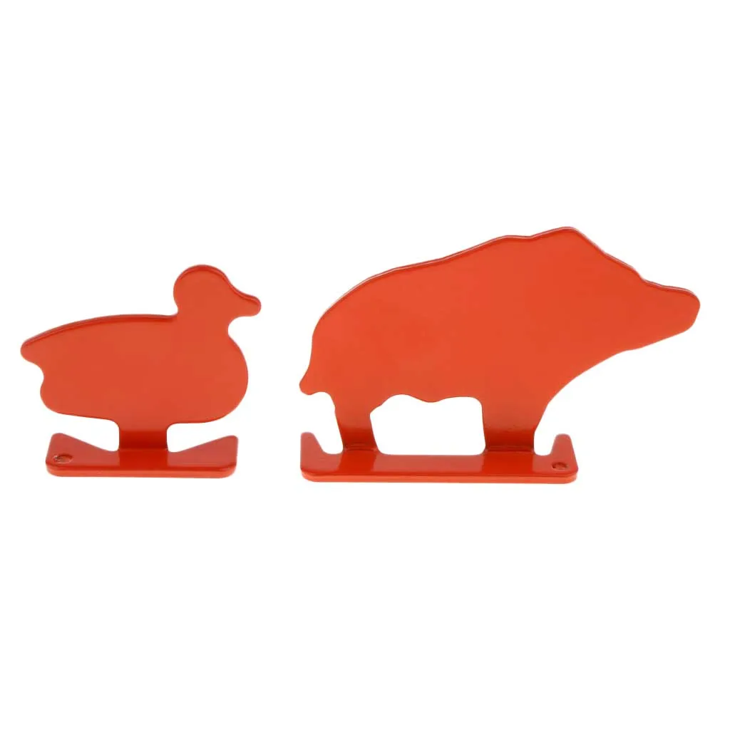 4pcs Carbon Steel Animal 3D Target Silhouette Set for Duck Hunter Shooting and Archery Practice
4pcs Carbon Steel Animal 3D Target Silhouette Set for Duck Hunter Shooting and Archery Practice