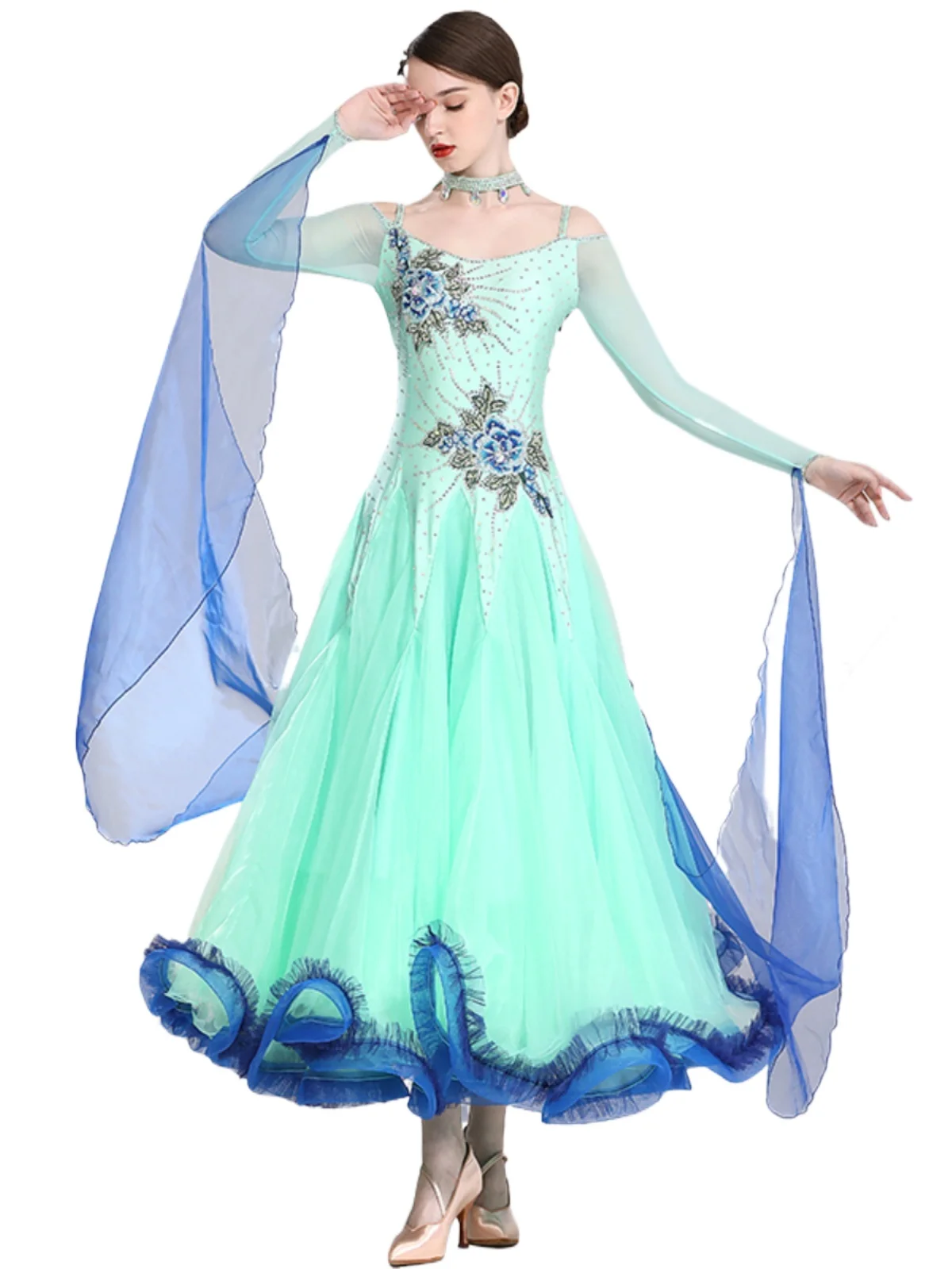 2024 Woman Modern Dance Dress Ballroom Dance Competition Waltz Performance Clothes Ballroom Dance Dress TM8237
2024 Woman Modern Dance Dress Ballroom Dance Competition Waltz Performance Clothes Ballroom Dance Dress TM8237