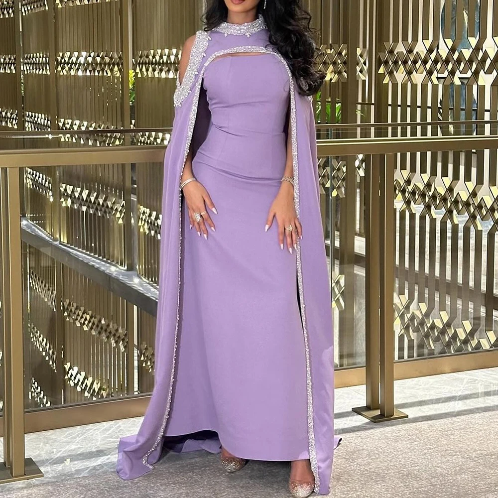 Customized Crystal Beading Watteau Train Ankle Length Sleeveless Jersey shawl Crew Neck A-Line Graceful and Luxury Special Occas
Customized Crystal Beading Watteau Train Ankle Length Sleeveless Jersey shawl Crew Neck A-Line Graceful and Luxury Special Occas