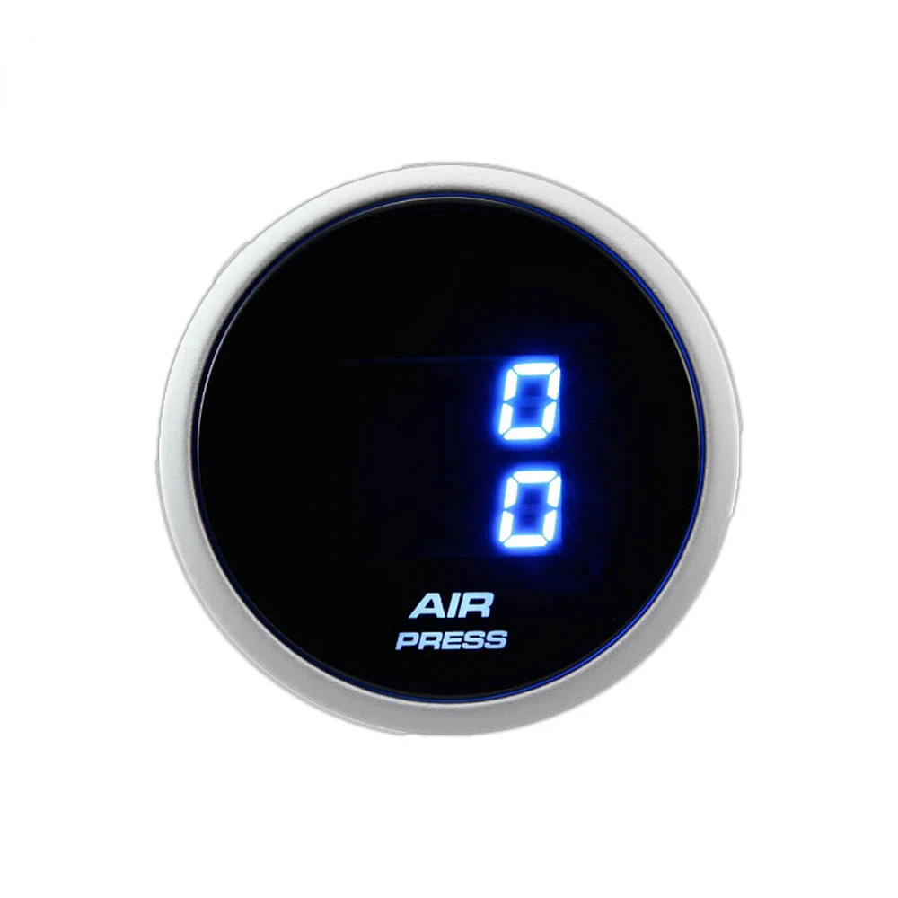 52mm Digital Blue Dual Air Suspension for Car Air Suspension Pressure Gauge with electric sensor
52mm Digital Blue Dual Air Suspension for Car Air Suspension Pressure Gauge with electric sensor