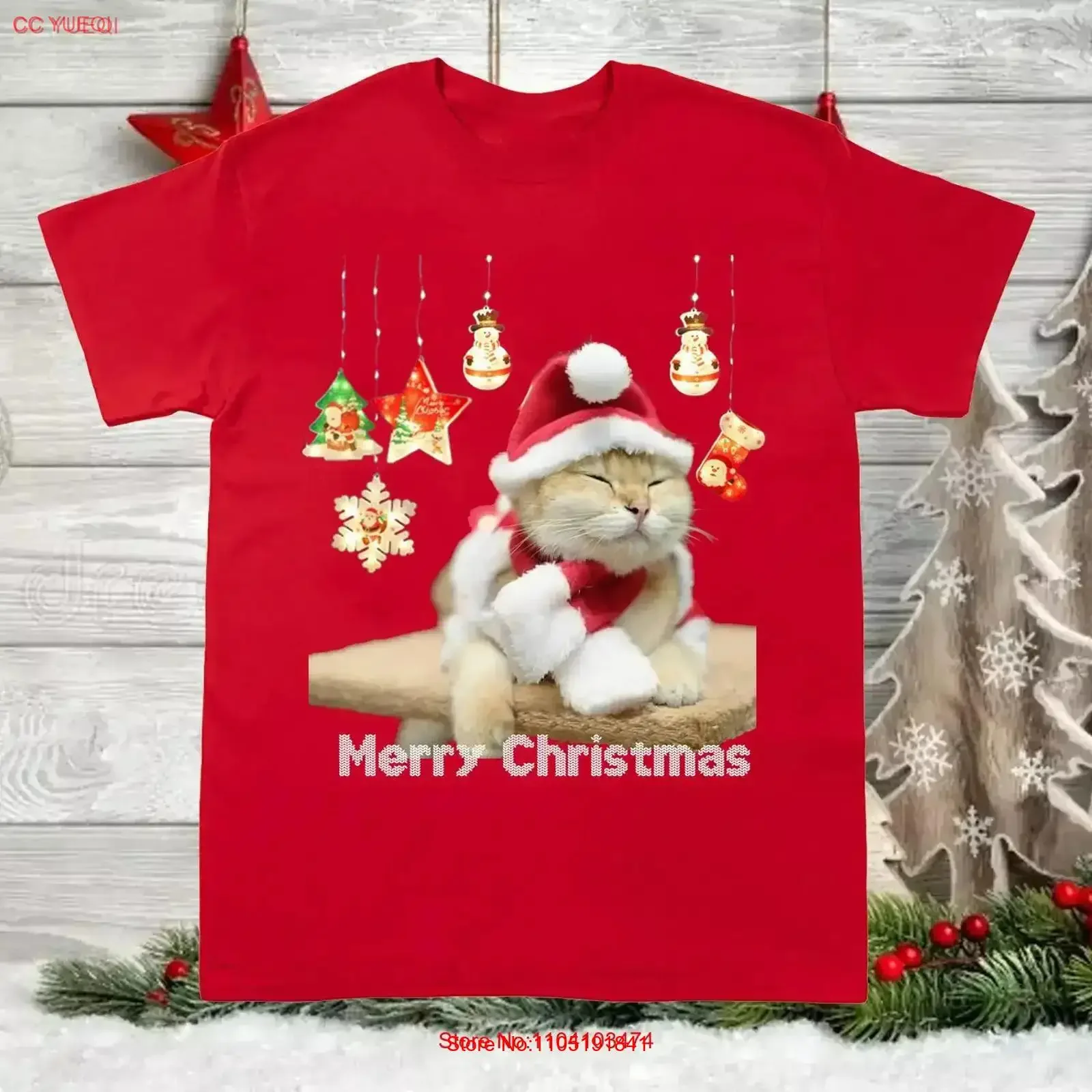 Cat So Cute Merry Christmas T Shirt For Friend Or Family HB530 vintage Washed Comfortable designer clothes Breathable Casual
Cat So Cute Merry Christmas T Shirt For Friend Or Family HB530 vintage Washed Comfortable designer clothes Breathable Casual