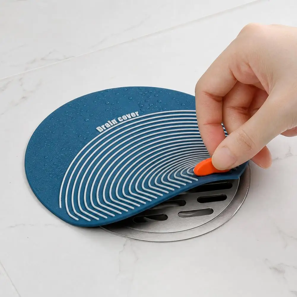 Waterproof Drain Cover Silicone Floor Drain Cover with Handle Universal Shower Tub Stopper Sewer Odor Deodorizing for Bathroom
Waterproof Drain Cover Silicone Floor Drain Cover with Handle Universal Shower Tub Stopper Sewer Odor Deodorizing for Bathroom