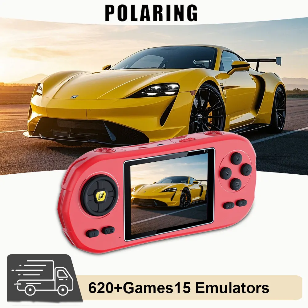 Портативная игровая консоль Polaring F3 в стиле ретро Linux Systeem 2-дюймовый карманный видеоплеер IPS Scherm
Портативная игровая консоль Polaring F3 в стиле ретро Linux Systeem 2-дюймовый карманный видеоплеер IPS Scherm