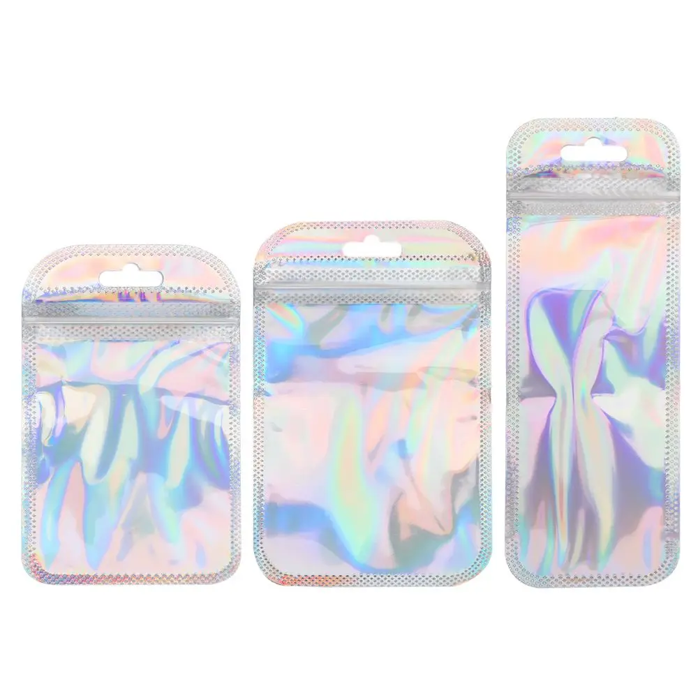 50pcs/bag Thicken Resealable Iridescent OPP Bags Self Sealing Bag Zip lock Pouches Packaging Bag
50pcs/bag Thicken Resealable Iridescent OPP Bags Self Sealing Bag Zip lock Pouches Packaging Bag
