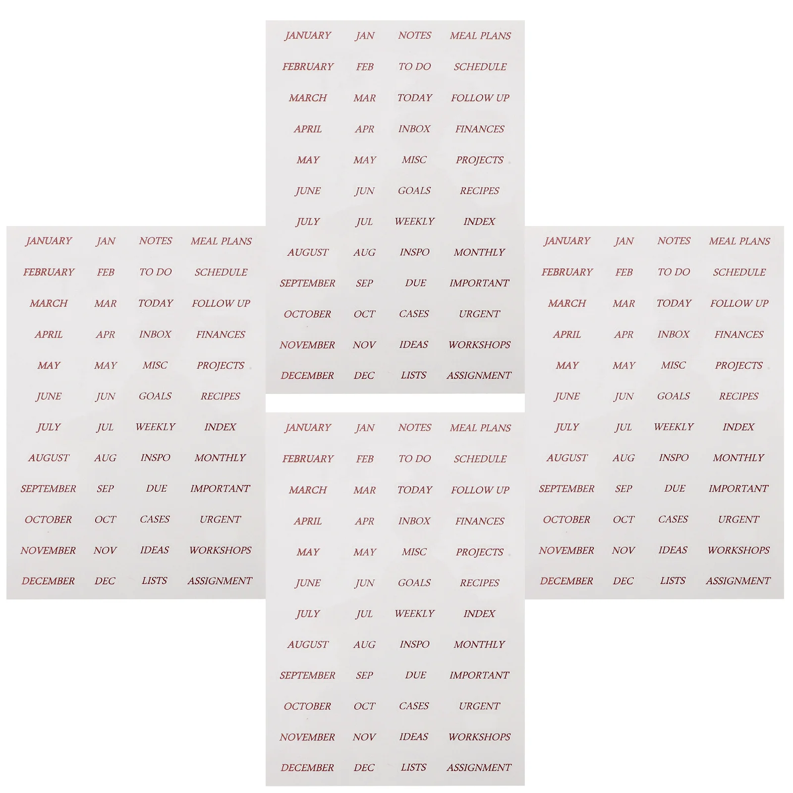 4 Sheets Transparent Gilding Scrapbook Stickers Self-Stick PVC Diary Labels for Calendar Photo Frame Hand Account Decoration
4 Sheets Transparent Gilding Scrapbook Stickers Self-Stick PVC Diary Labels for Calendar Photo Frame Hand Account Decoration