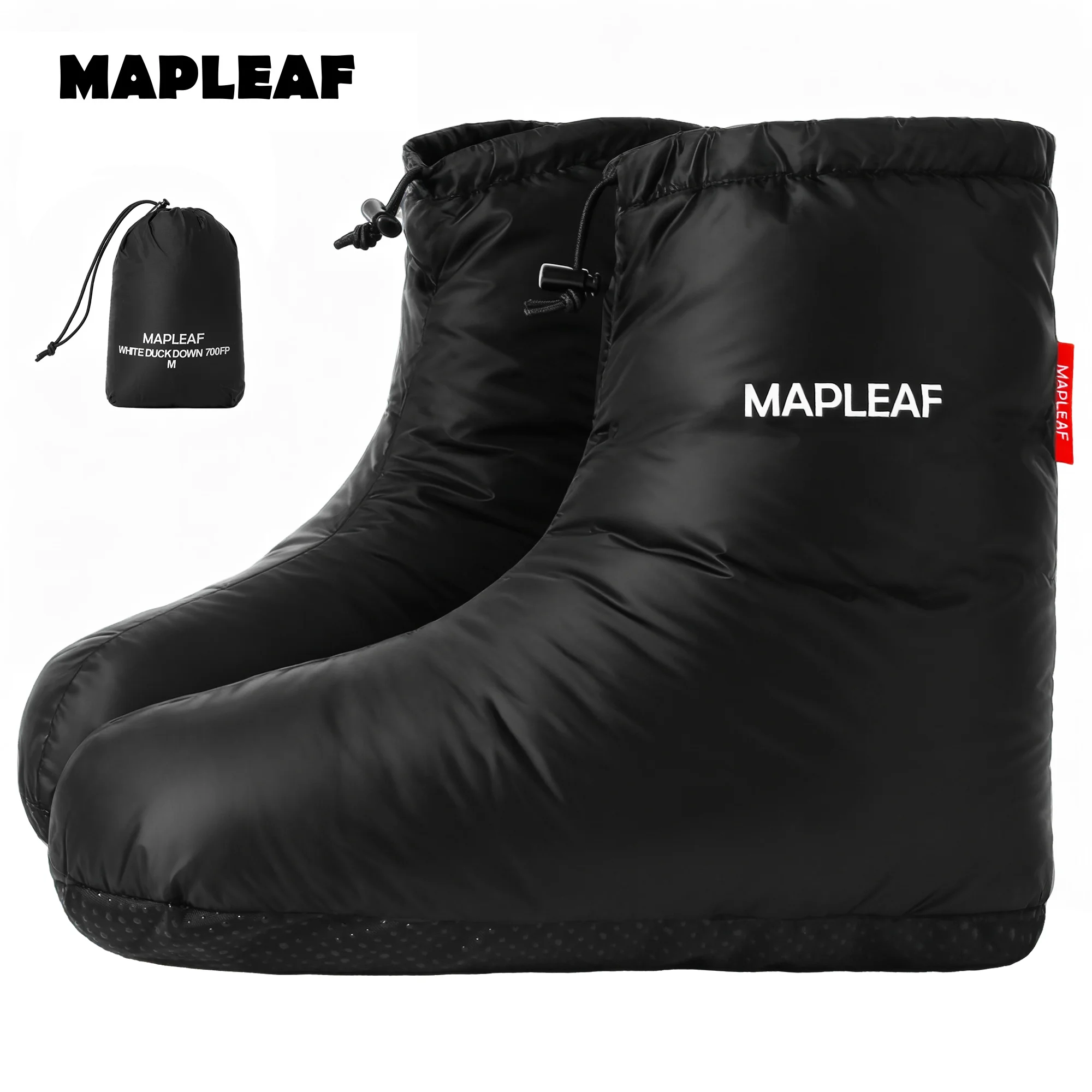 MAPLEAF Down Booties Winter Warm Down Socks Hiking Down Foot Cover Down Shoes Tent Camping Sleeping Down Slippers Foot Warmers
MAPLEAF Down Booties Winter Warm Down Socks Hiking Down Foot Cover Down Shoes Tent Camping Sleeping Down Slippers Foot Warmers