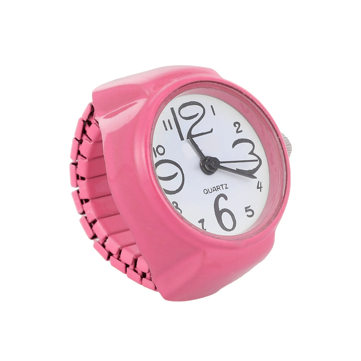 Watch Ring Quartz Movement Mini Watch-shaped Fashion Accessory Stretch Elastic Band Classic Design Unisex Finger Ring Travel
Watch Ring Quartz Movement Mini Watch-shaped Fashion Accessory Stretch Elastic Band Classic Design Unisex Finger Ring Travel