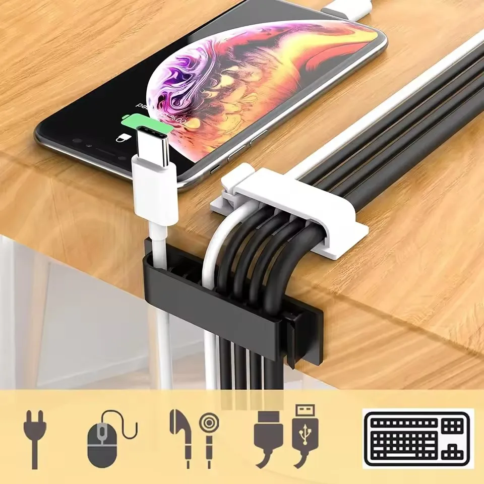 Self-adhesive Cable Organizer Wire Tie Cable Clamp Clips Holder Clamp Management Car GPS Data Decorative Cord Winder Manager
Self-adhesive Cable Organizer Wire Tie Cable Clamp Clips Holder Clamp Management Car GPS Data Decorative Cord Winder Manager
