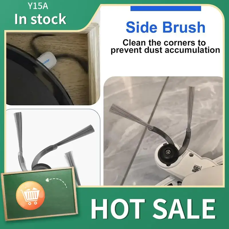 Y15A Replacement Part 10R Robot Vacuum Main Brush,Side Brushes,HEPA Filters,Mop Pads, Dust Bags
Y15A Replacement Part 10R Robot Vacuum Main Brush,Side Brushes,HEPA Filters,Mop Pads, Dust Bags