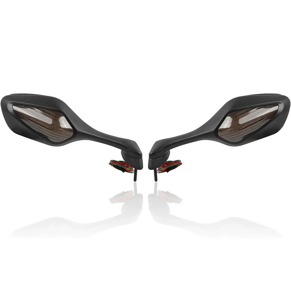A Pair of Motorcycle Smoked Transparent Rear View Side Mirrors With LED Turn Signal Light For Honda CBR1000RR 08-16
A Pair of Motorcycle Smoked Transparent Rear View Side Mirrors With LED Turn Signal Light For Honda CBR1000RR 08-16