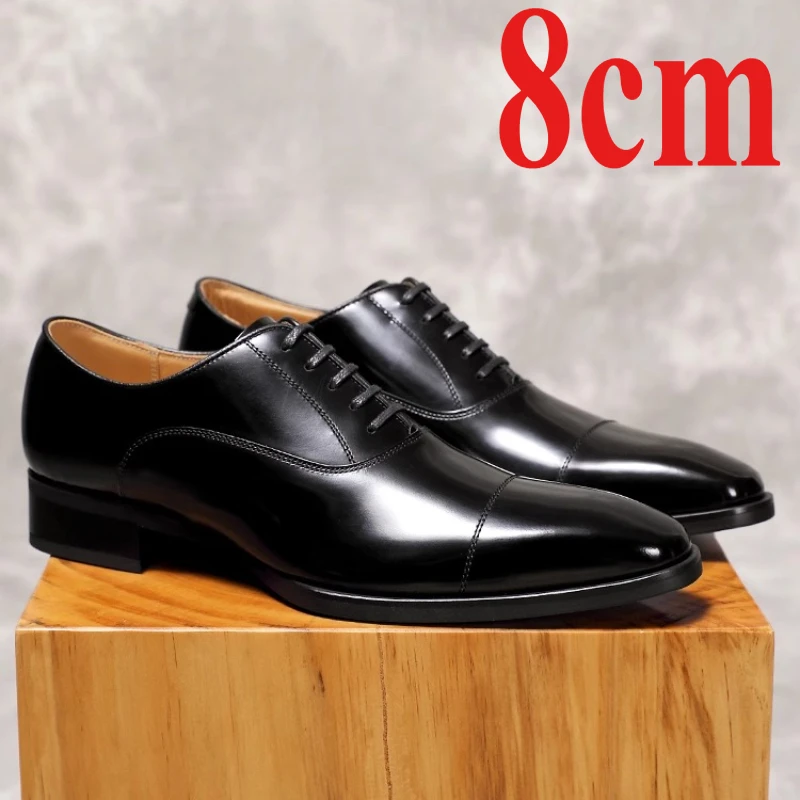 Японские туфли дерби с острым носком, мужские модельные туфли, туфли-оксфорды из натуральной кожи с толстой подошвой, увеличивающие рост, свадебные туфли-оксфорды
Японские туфли дерби с острым носком, мужские модельные туфли, туфли-оксфорды из натуральной кожи с толстой подошвой, увеличивающие рост, свадебные туфли-оксфорды