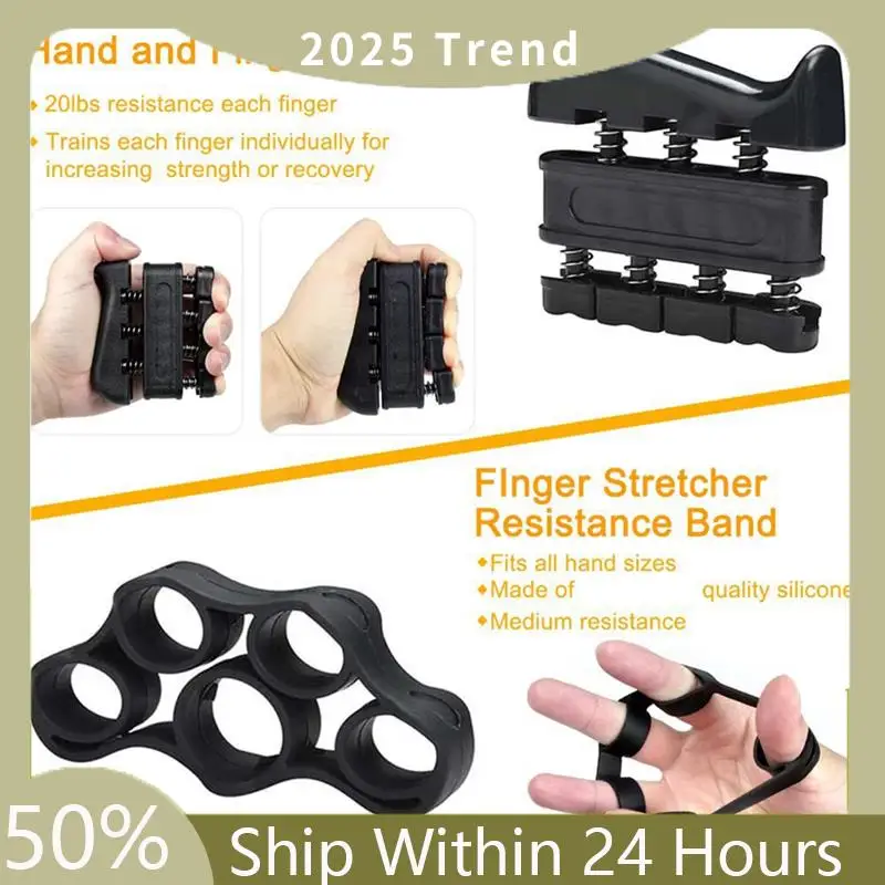 A35F New Adjustable Gripper Set Five-Finger Puller Wrist Trainer Fitness Five-Piece Set
A35F New Adjustable Gripper Set Five-Finger Puller Wrist Trainer Fitness Five-Piece Set