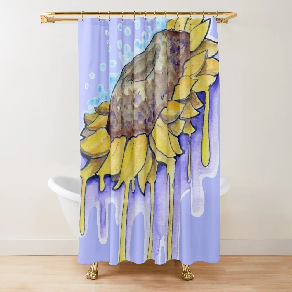 Dripping Sunflower Shower Curtain Bathroom Accessories Shower Sets For Bathroom Curtain
Dripping Sunflower Shower Curtain Bathroom Accessories Shower Sets For Bathroom Curtain