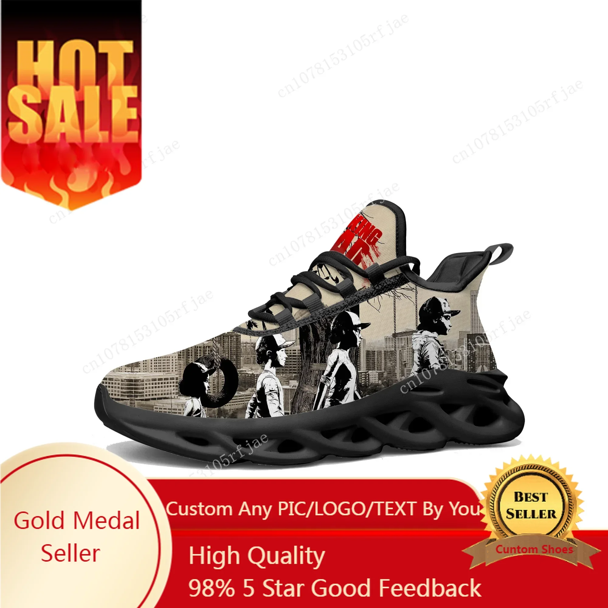 The Walking Dead Flats Sneakers Cartoon Game Mens Womens Teenager Sports Running Shoes Tailor Made Lace Up Shoes
The Walking Dead Flats Sneakers Cartoon Game Mens Womens Teenager Sports Running Shoes Tailor Made Lace Up Shoes