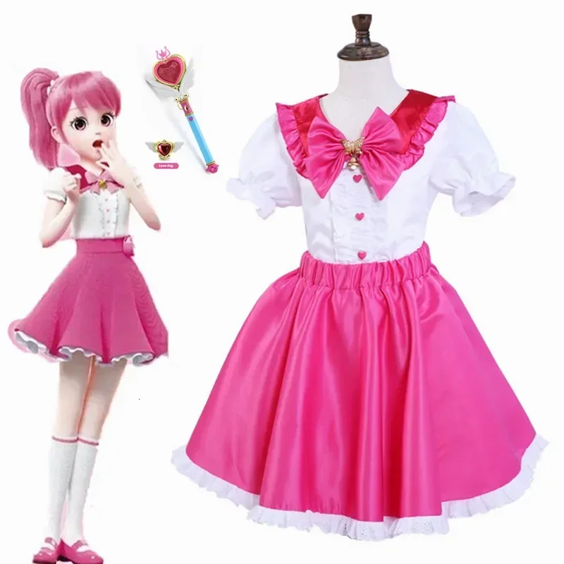 2022 New 매우 귀엽다 Anime Cosplay Costumes for Girls HEART'S PING Princess Dress Summer Clothes 캐치! 티니핑 Kids Birthday Christmas Gift
2022 New 매우 귀엽다 Anime Cosplay Costumes for Girls HEART'S PING Princess Dress Summer Clothes 캐치! 티니핑 Kids Birthday Christmas Gift