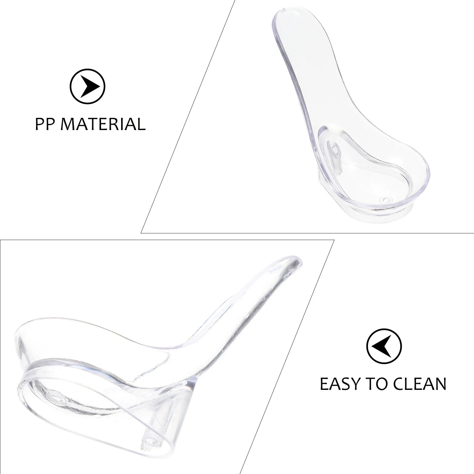 8Pcs Portable Spoon Holder Plastic Spoon Rest Kitchen Tableware Organizer Ladle Rack for Restaurant Home 
8Pcs Portable Spoon Holder Plastic Spoon Rest Kitchen Tableware Organizer Ladle Rack for Restaurant Home