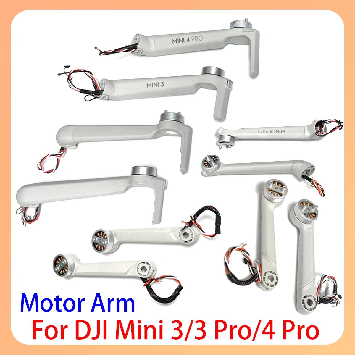 Original factory min3/min3pro/min4pro body front, rear, left, and right arm motors suitable for DJI min3 series drone
Original factory min3/min3pro/min4pro body front, rear, left, and right arm motors suitable for DJI min3 series drone