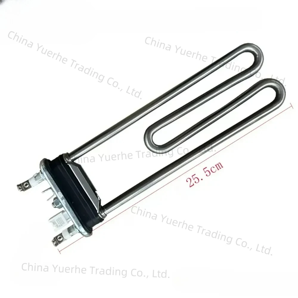New Heating tube For Siemens Drum Washing Machine IQ100/300/500/700 25.5CM 230V 1800W Sensor 4.5K Heater Wire Washer Repair Part
New Heating tube For Siemens Drum Washing Machine IQ100/300/500/700 25.5CM 230V 1800W Sensor 4.5K Heater Wire Washer Repair Part