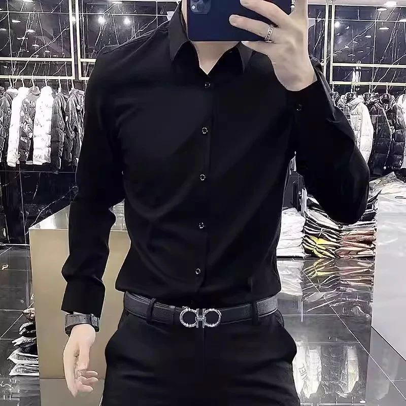 2026 New Men's Casual Slim Fit Long Sve irt Busin Formal Spring Autumn Large Size Profional Dr irt
2026 New Men's Casual Slim Fit Long Sve irt Busin Formal Spring Autumn Large Size Profional Dr irt