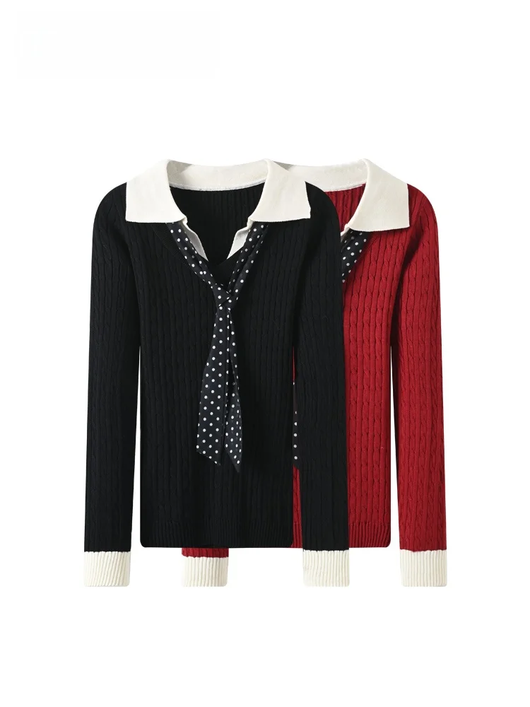Cara CLUB plus Size Knitwear Long Sve Collar Women's Autumn Winter Vintage Sle Fce Lined Casual Top for plus Siz...
Cara CLUB plus Size Knitwear Long Sve Collar Women's Autumn Winter Vintage Sle Fce Lined Casual Top for plus Siz...