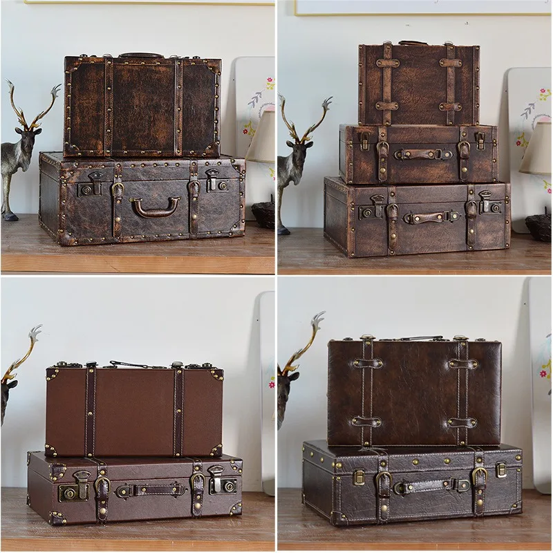 Luxury Retro Storage Box Suitcase Clothing Organizer Makeup Storage Boxes Clothes Prop Toys Items Bedroom Organization Boxes
Luxury Retro Storage Box Suitcase Clothing Organizer Makeup Storage Boxes Clothes Prop Toys Items Bedroom Organization Boxes