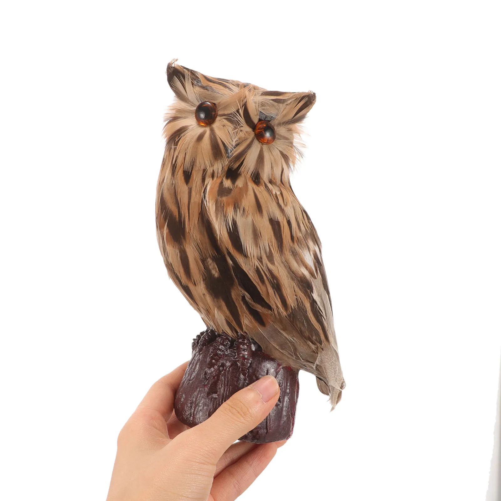 Owl Simulation Statue Feathered Realistic Outdoor Garden Yard Decor Photo Prop Home Decorations Feathered Owl Figurine
Owl Simulation Statue Feathered Realistic Outdoor Garden Yard Decor Photo Prop Home Decorations Feathered Owl Figurine
