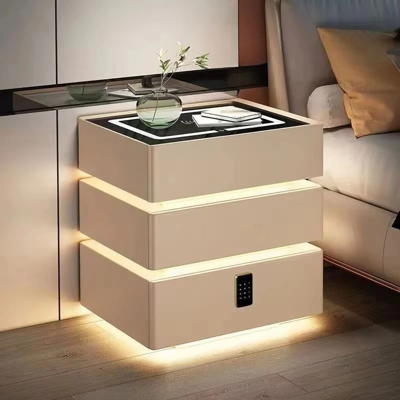 Floating Smart Bedside Table Creamy Style Minimalist Modern Three-Drawer Multi-Functional Wireless Charging
Floating Smart Bedside Table Creamy Style Minimalist Modern Three-Drawer Multi-Functional Wireless Charging
