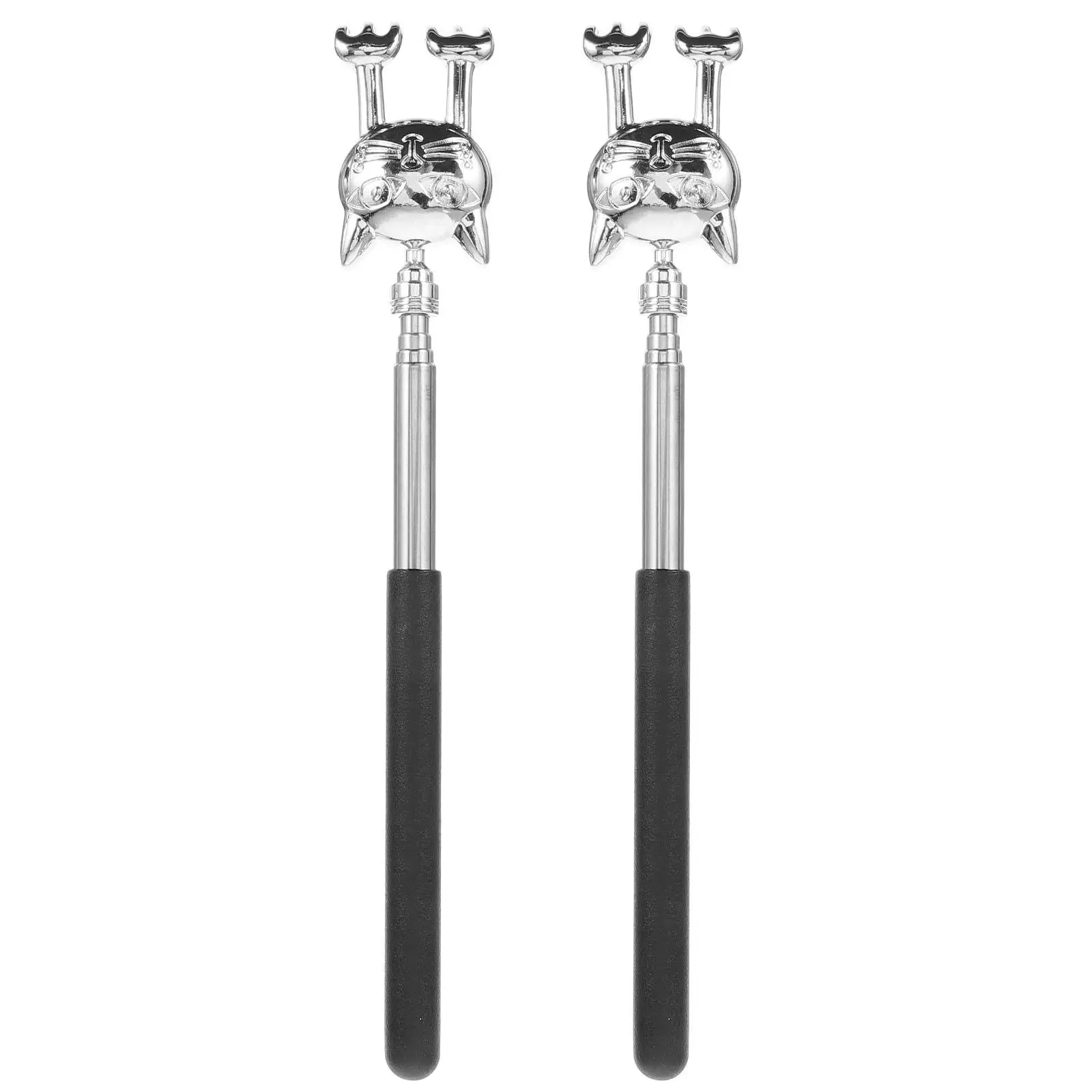 2Pcs Black Stainless Steel Retractable Extendable Back Scratcher for Men Women Itching Relief Durable Long Reach Manual Tool
2Pcs Black Stainless Steel Retractable Extendable Back Scratcher for Men Women Itching Relief Durable Long Reach Manual Tool