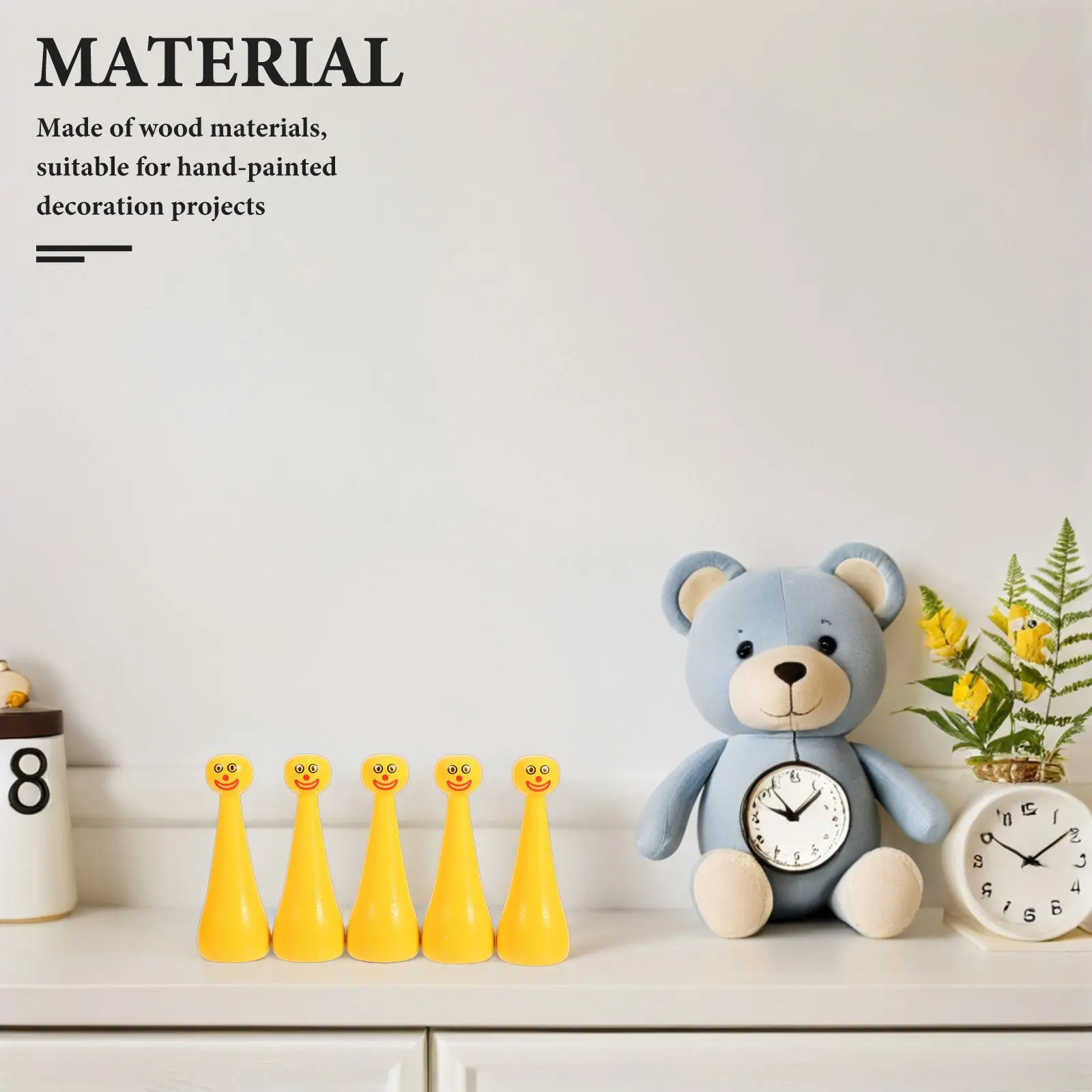 5Pcs Wooden Peg People Figures Colorful Smooth Home Decor Wedding Party School Projects Creative Pretend Play Wood Peg
5Pcs Wooden Peg People Figures Colorful Smooth Home Decor Wedding Party School Projects Creative Pretend Play Wood Peg