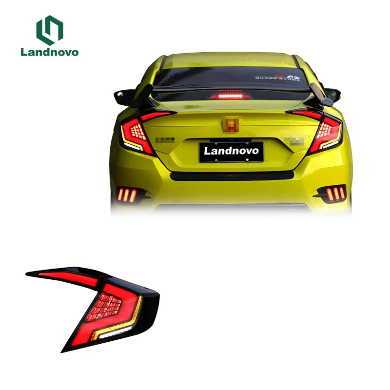Landnovo body parts car assembly rear taillight led lamp replacement For 2016-2021 led tail light
Landnovo body parts car assembly rear taillight led lamp replacement For 2016-2021 led tail light
