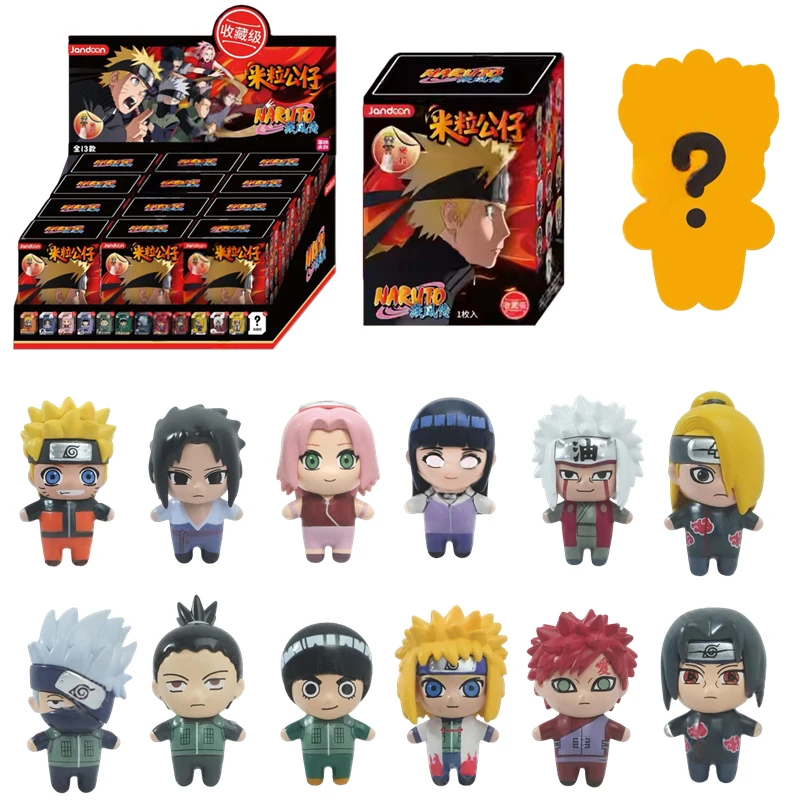JANDOOM Naruto Uzumaki Shikamaru Kakashi Mini Figures Blind box Rice grain doll Anime Action Figure Cartoon Model Kids Toys Gift
JANDOOM Naruto Uzumaki Shikamaru Kakashi Mini Figures Blind box Rice grain doll Anime Action Figure Cartoon Model Kids Toys Gift