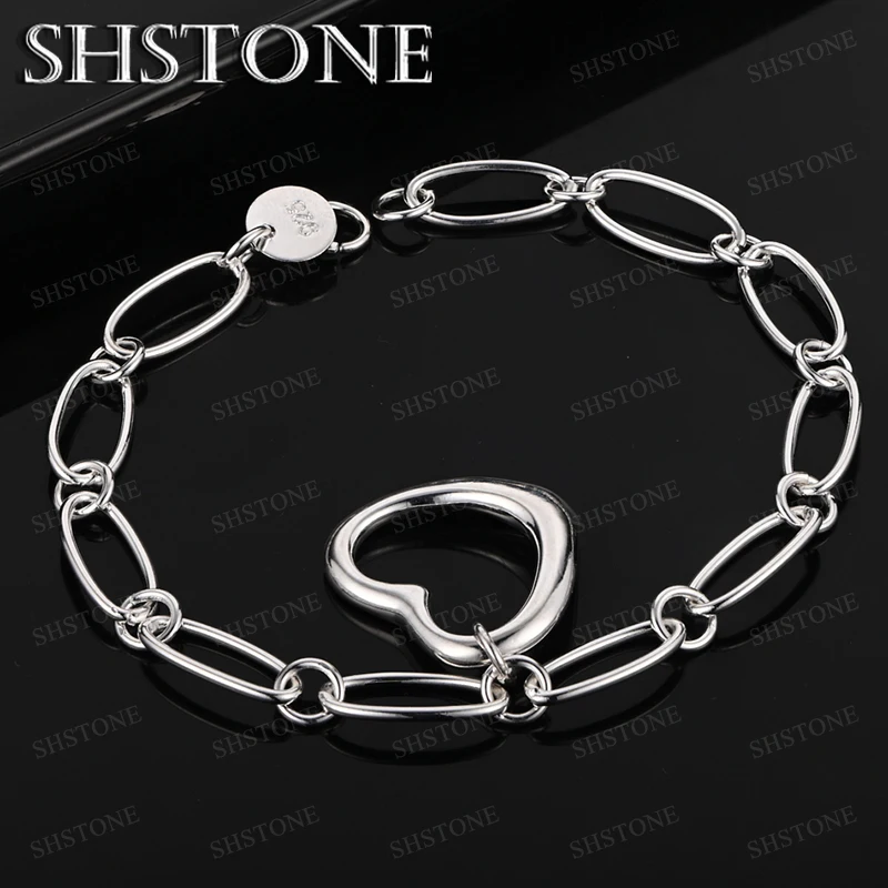 New 925 Sterling Silver Bracelets Men Elegant Charm Bracelet Woman's Birthday Gift Romantic Wedding Party Jewelry Accessories
New 925 Sterling Silver Bracelets Men Elegant Charm Bracelet Woman's Birthday Gift Romantic Wedding Party Jewelry Accessories