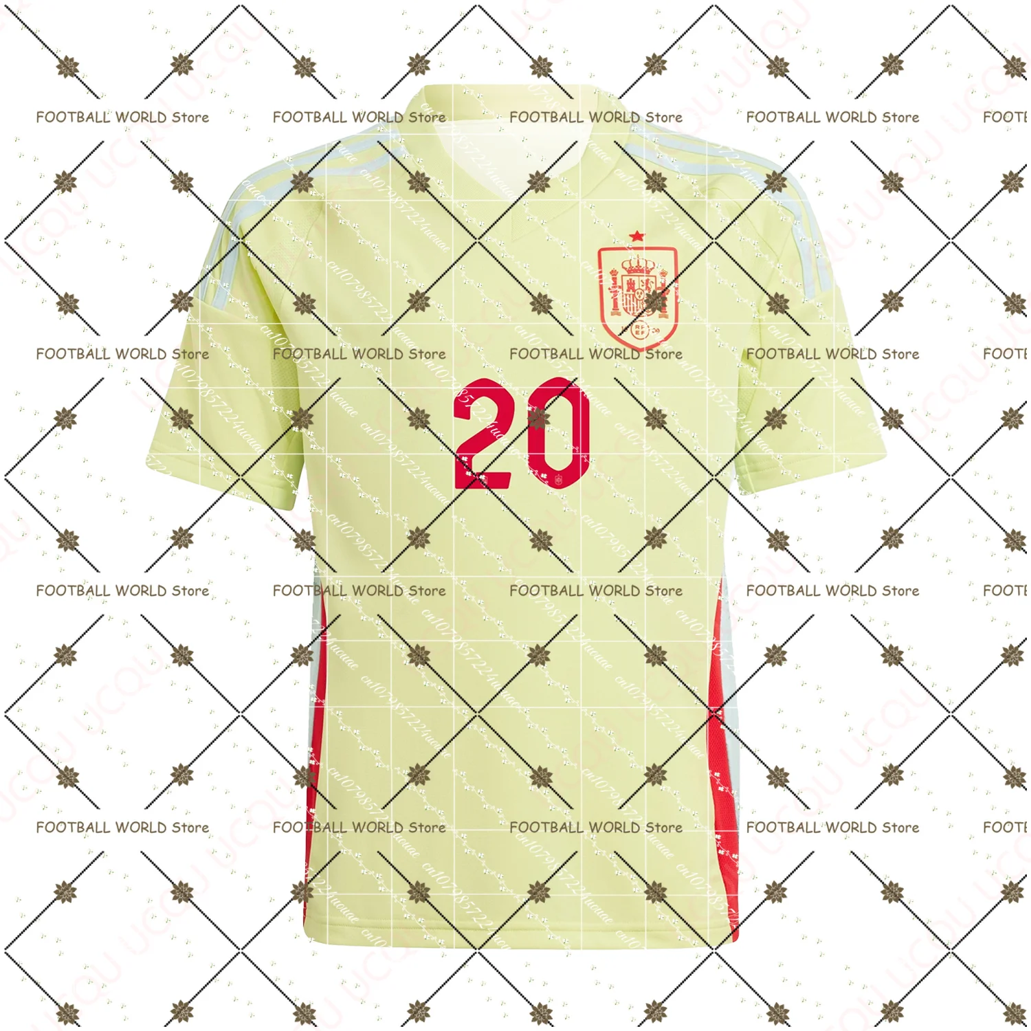 2024/25 Spain Away Jersey Unisex Casual Quick Dry Soccer Jersey Streetwear Classic Print Adult&Kid Sportswear
2024/25 Spain Away Jersey Unisex Casual Quick Dry Soccer Jersey Streetwear Classic Print Adult&Kid Sportswear