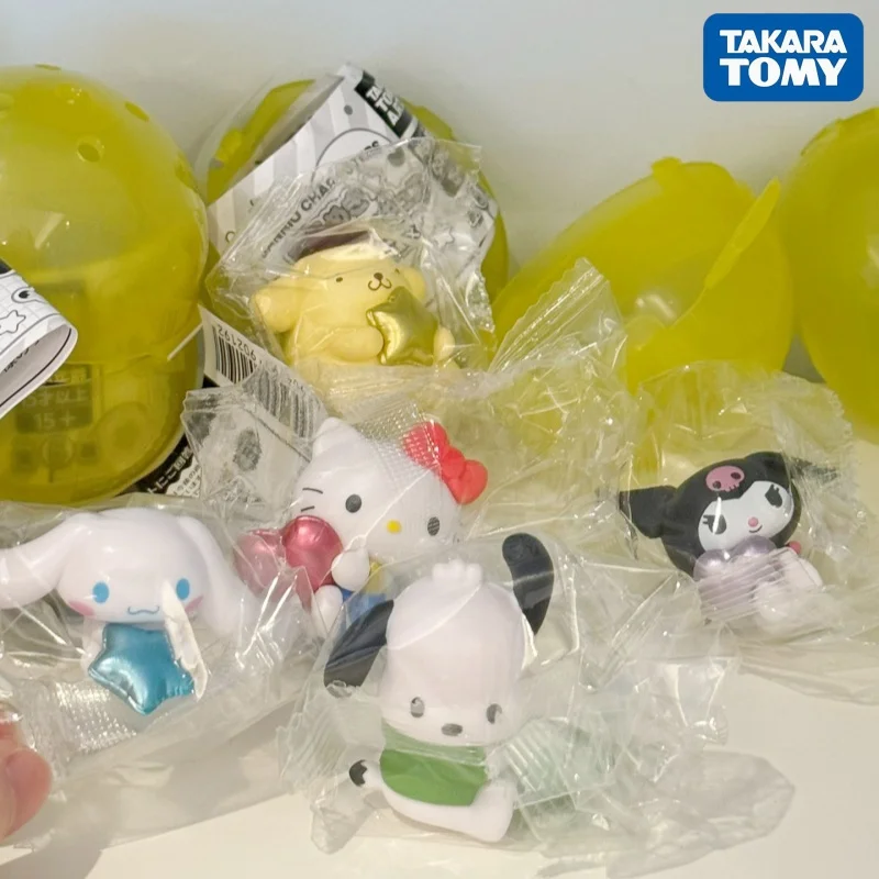TOMY Original Anime Sanrio Gashapon Toys Kuromi Cinnamoroll Pom Pom Purin Balloon Hugging Capsule Toys Cartoon Model Gifts
TOMY Original Anime Sanrio Gashapon Toys Kuromi Cinnamoroll Pom Pom Purin Balloon Hugging Capsule Toys Cartoon Model Gifts