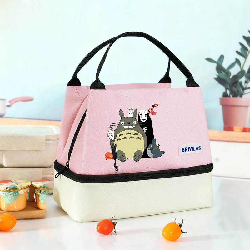 My Neighbor Totoro Lunch Bag Student Portable Insulation Bento Pack Thermal Food Bag Meal Pack IcePack Boy Girl Bento Handbag
My Neighbor Totoro Lunch Bag Student Portable Insulation Bento Pack Thermal Food Bag Meal Pack IcePack Boy Girl Bento Handbag
