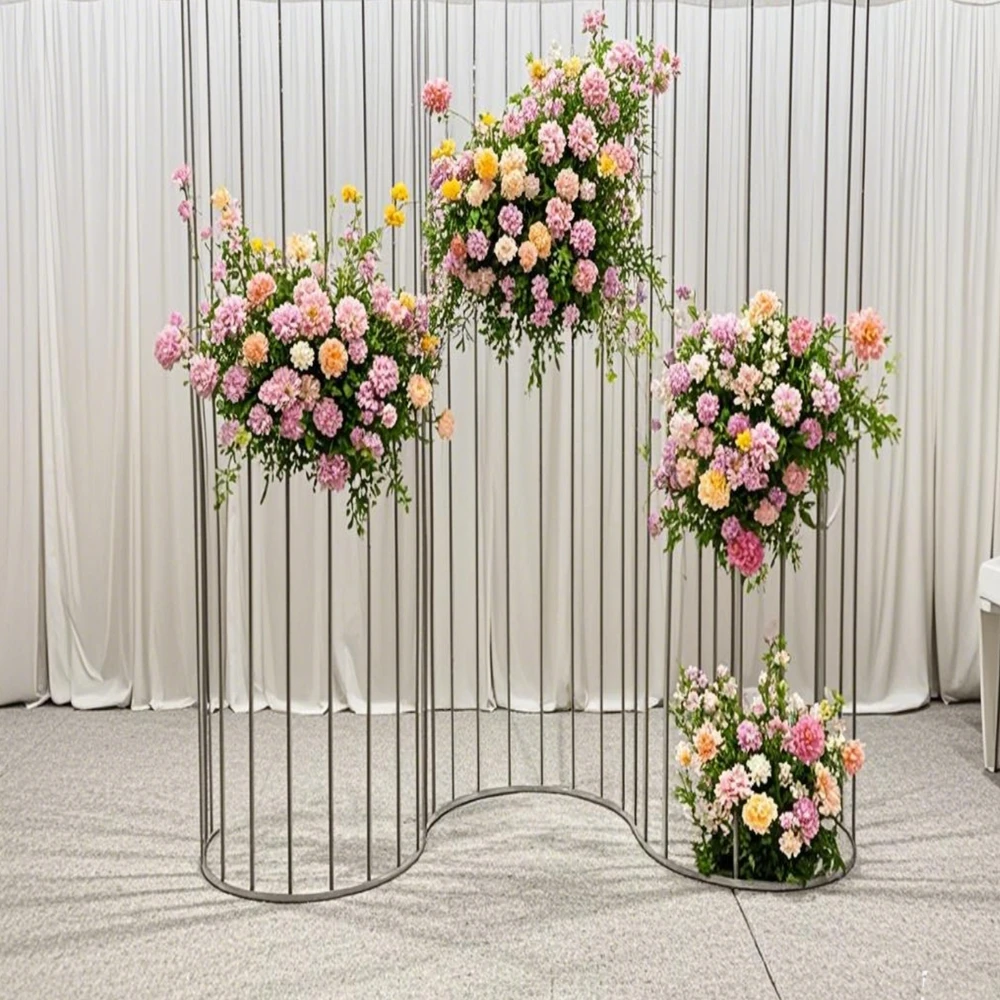 1pcs/3pcs)New Wedding Silver Screen Wind Background Frame Silver Arch Square Decorative Props Flower Wedding Backdrop and Frame
1pcs/3pcs)New Wedding Silver Screen Wind Background Frame Silver Arch Square Decorative Props Flower Wedding Backdrop and Frame