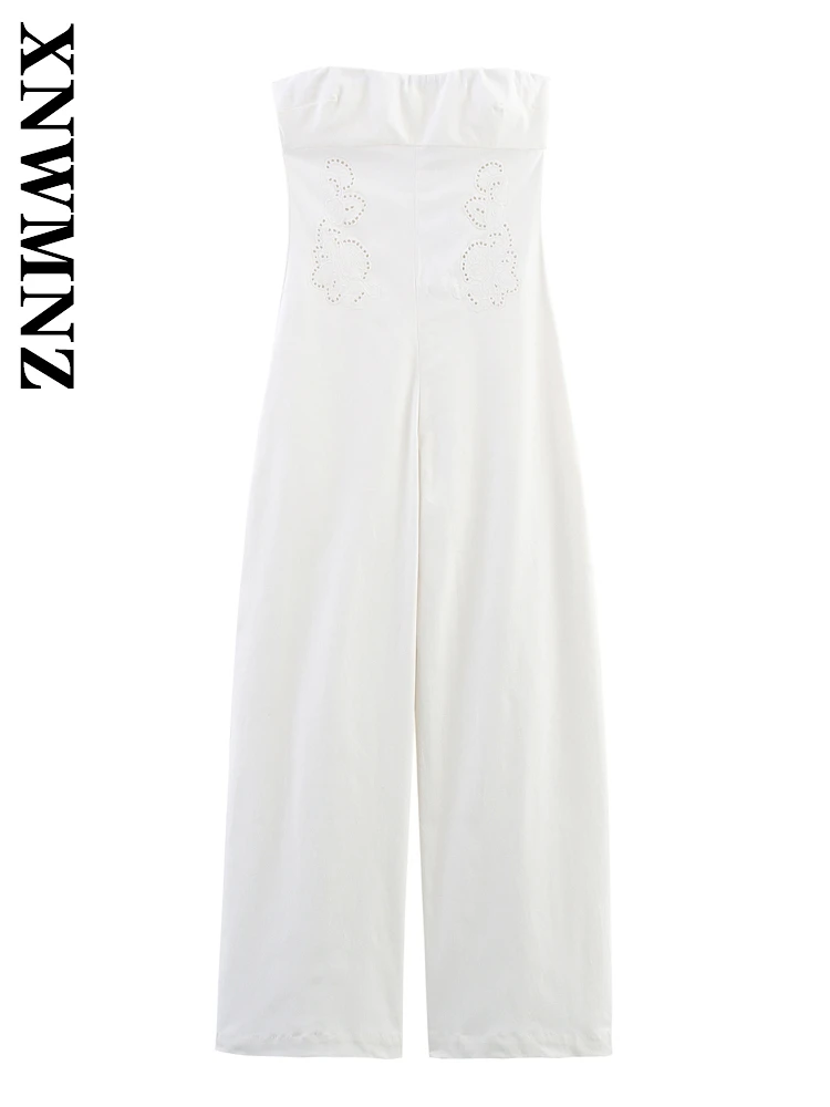 XNWMNZ Summer Woman Commuting Casual Sleeveless Shoulder Long Pants Fashion Women Clothing Strapless Jumpsuit Simple Backless
XNWMNZ Summer Woman Commuting Casual Sleeveless Shoulder Long Pants Fashion Women Clothing Strapless Jumpsuit Simple Backless