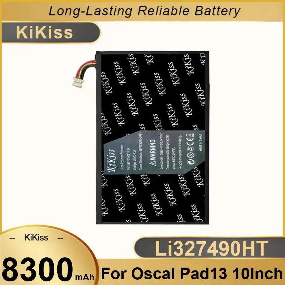 Для Oscal PAD13 10-дюймовый аккумулятор для ноутбука высокой совместимости Li327490ht 8300 мАч
Для Oscal PAD13 10-дюймовый аккумулятор для ноутбука высокой совместимости Li327490ht 8300 мАч