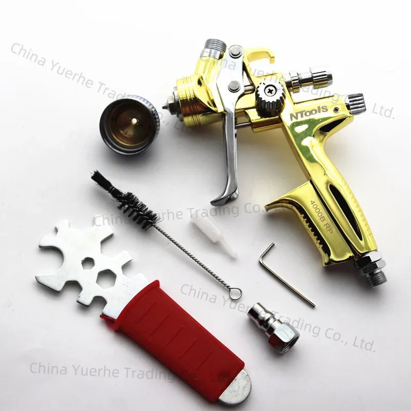HVLP/RP4000B high qualit Spray Gun 1.3mm Stainless Steel Nozzle Atomization Professional Sprayer Paint Airbrush For Car Painting
HVLP/RP4000B high qualit Spray Gun 1.3mm Stainless Steel Nozzle Atomization Professional Sprayer Paint Airbrush For Car Painting