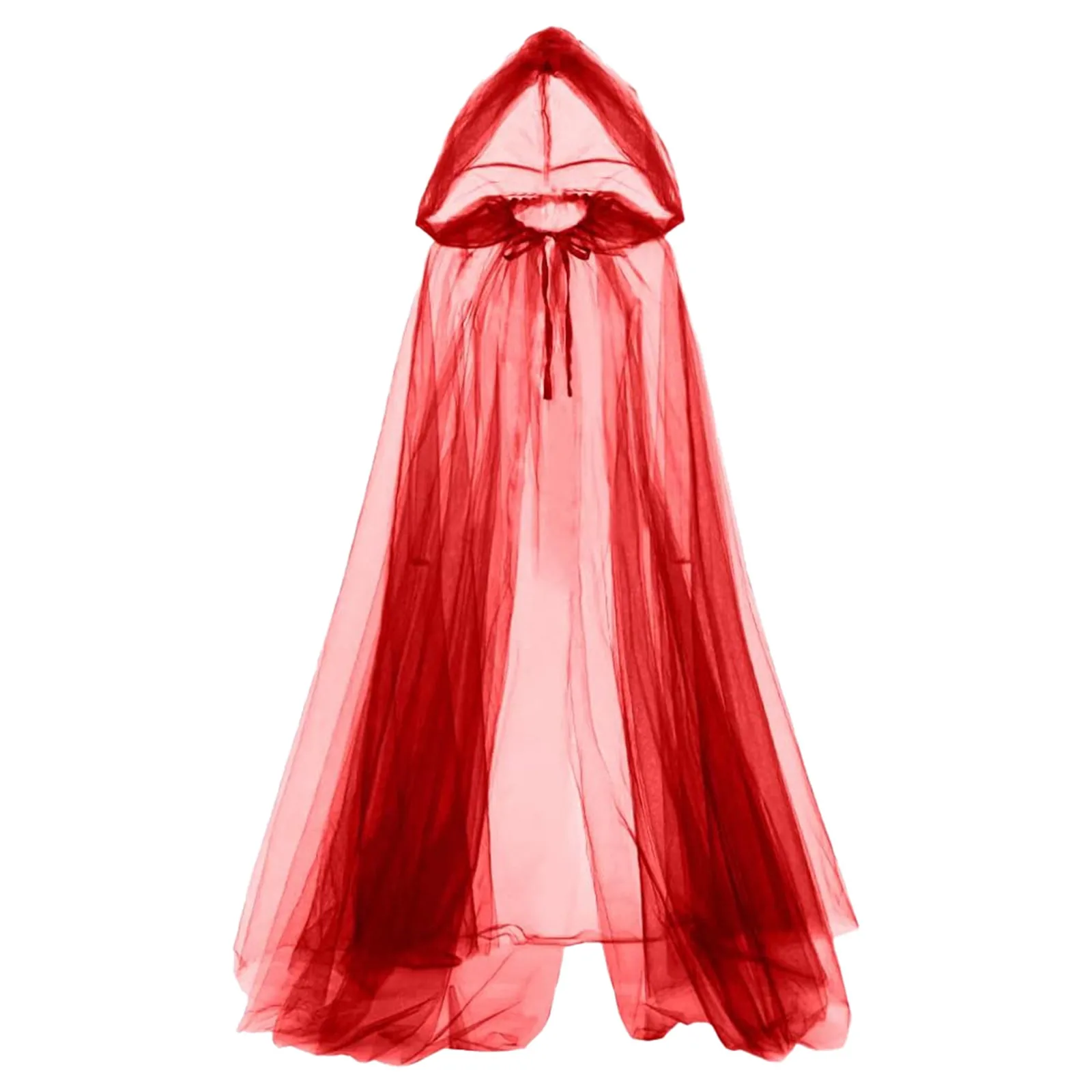 Ladies Ghosts Play Hooded Cloak Death Witch Mesh Long Cloak Ball Party Dresses Cosplay Costumes Solid Color Cloak For Halloween
Ladies Ghosts Play Hooded Cloak Death Witch Mesh Long Cloak Ball Party Dresses Cosplay Costumes Solid Color Cloak For Halloween