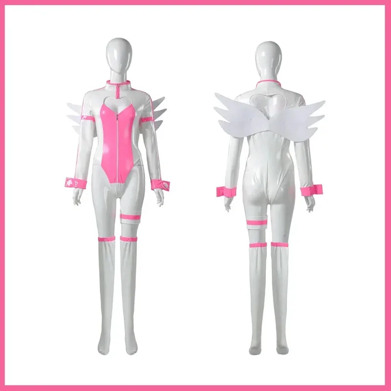 ff34Anime 2.5 Dimensional Seduction Amano Lilysa Liliel Cosplay Costume Pink White PU Jumpsuits Wig Woman Sexy Lovely Carnival S
ff34Anime 2.5 Dimensional Seduction Amano Lilysa Liliel Cosplay Costume Pink White PU Jumpsuits Wig Woman Sexy Lovely Carnival S