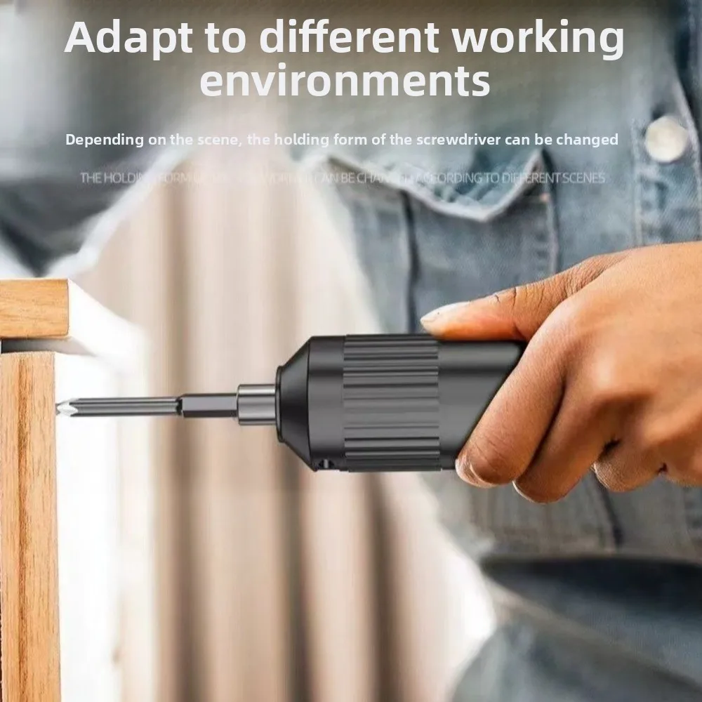 Portable Electric Screwdriver Multifunctional Cordless Small Electric Drill Rechargeable
Portable Electric Screwdriver Multifunctional Cordless Small Electric Drill Rechargeable