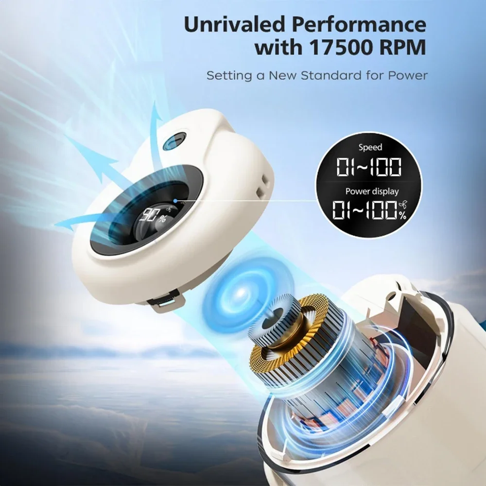 Portable Waist Fan Hanging Neck Fan Mini USB Rechargeable Portable Waist Clip Fan for Outdoor Sports Working Travel Small Fan
Portable Waist Fan Hanging Neck Fan Mini USB Rechargeable Portable Waist Clip Fan for Outdoor Sports Working Travel Small Fan