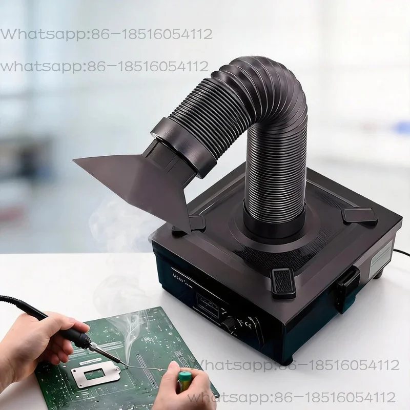 Solder smoke purifier welding exhaust fan desktop dust collector SS-596G
Solder smoke purifier welding exhaust fan desktop dust collector SS-596G