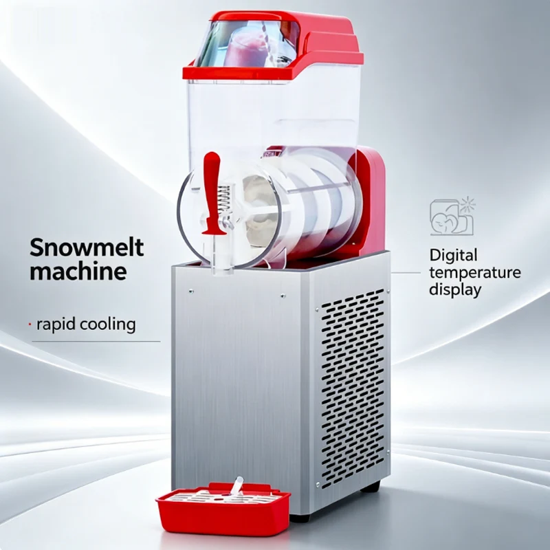 Commercial Industrial snow Slush Machine Frozen Drink and Juice Processing Machine
Commercial Industrial snow Slush Machine Frozen Drink and Juice Processing Machine
