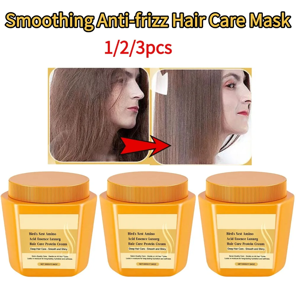 Аминокислотный протеиновый крем для восстановления поврежденных волос, мягкость блеска, питательный кондиционер для волос, разглаживающая маска для ухода за волосами против вьющихся волос
Аминокислотный протеиновый крем для восстановления поврежденных волос, мягкость блеска, питательный кондиционер для волос, разглаживающая маска для ухода за волосами против вьющихся волос