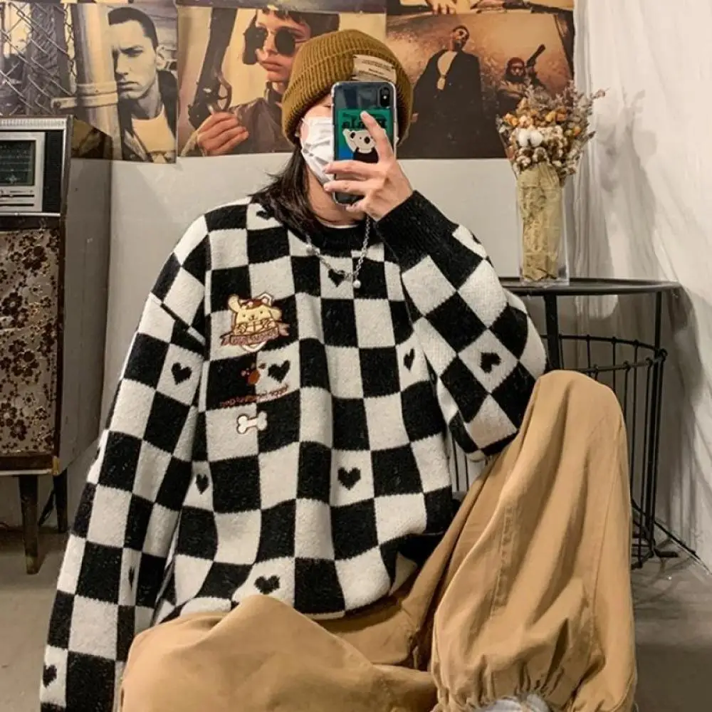 Cartoon Sweater Pompompurin Cinnamoroll Girls Anime Kawaii Melody Spring Winter Knitting Tops Preppy Harajuku Loose Cute Student
Cartoon Sweater Pompompurin Cinnamoroll Girls Anime Kawaii Melody Spring Winter Knitting Tops Preppy Harajuku Loose Cute Student